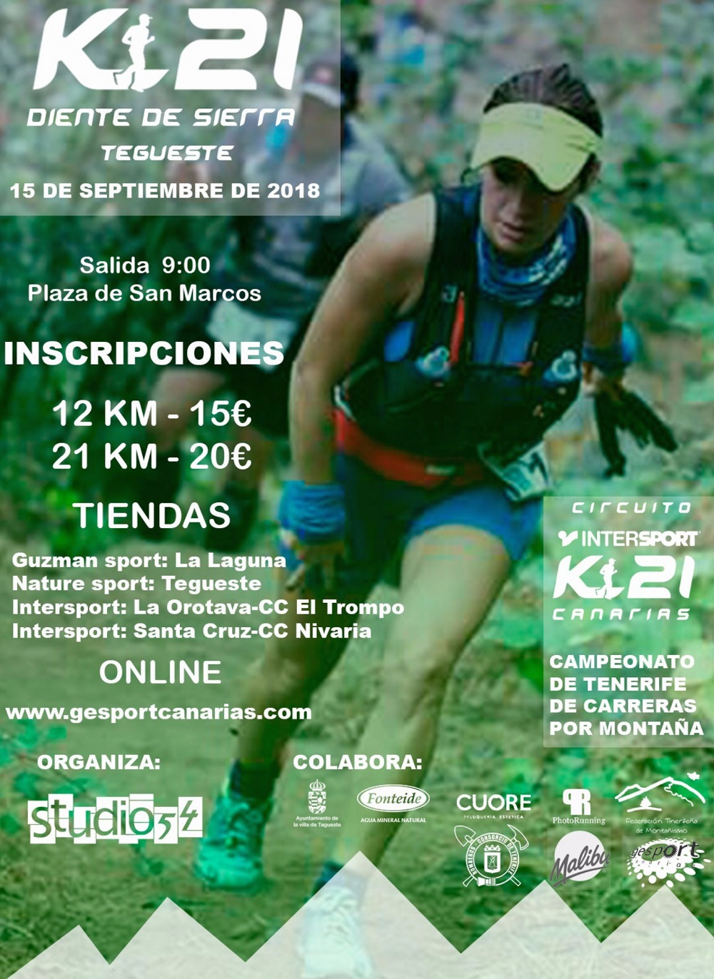 K21 DIENTE DE SIERRA - Inscríbete