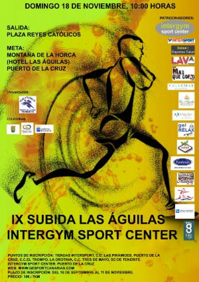 IX SUBIDA LAS AGUILAS - Inscríbete