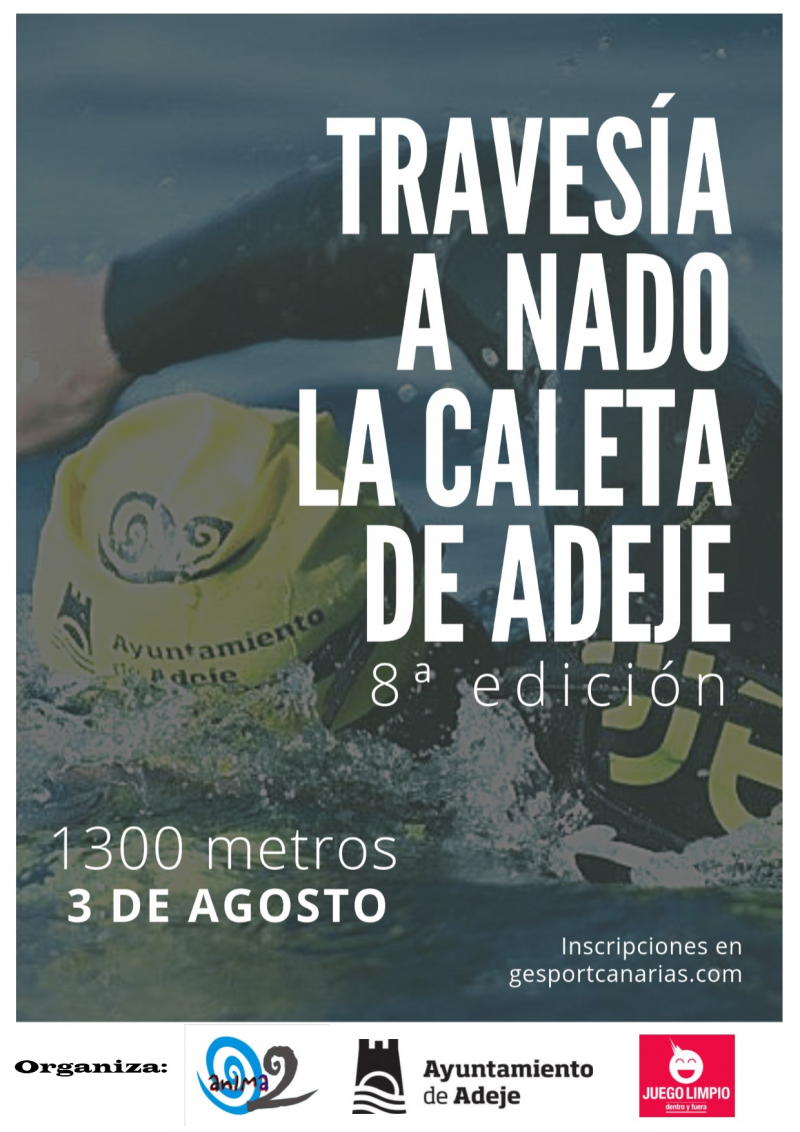 TRAVESIA A NADO LA CALETA DE ADEJE - Inscríbete