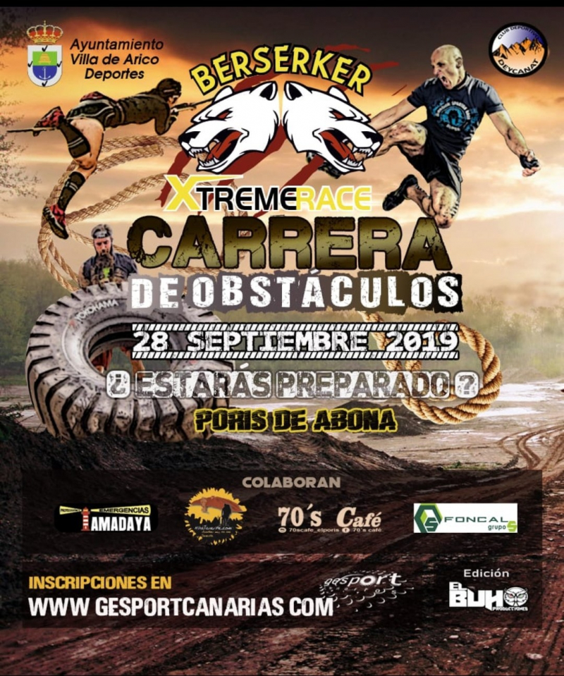 I BERSERKER XTREME RACE - Inscríbete