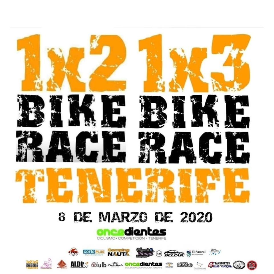 1X2 BIKE RACE TENERIFE 2020 - Inscrivez-vous