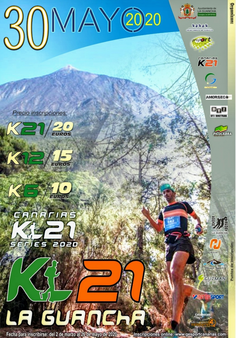 K21 LA GUANCHA 2020 - Inscríbete K21 LA GUANCHA 2020 - Inscríbete