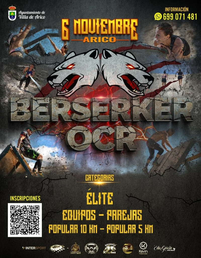 BERSERKER XTREME RACE ARICO - Inscríbete BERSERKER XTREME RACE ARICO - Inscríbete