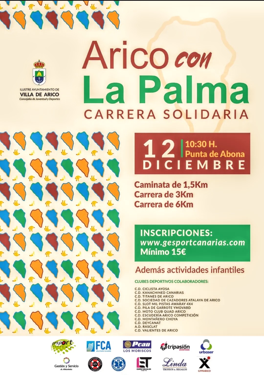 CARRERA SOLIDARIA LA PALMA 2021 - Inscríbete