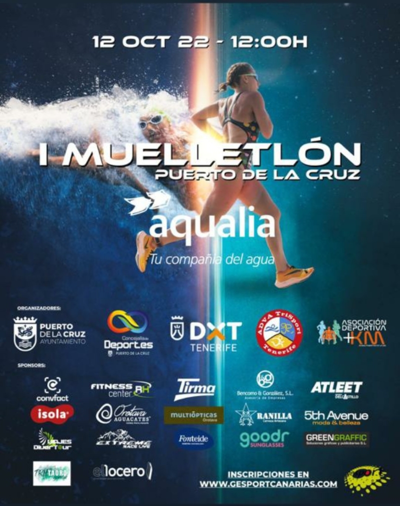 I MUELLETLON AQUALIA PUERTO DE LA CRUZ - Inscríbete