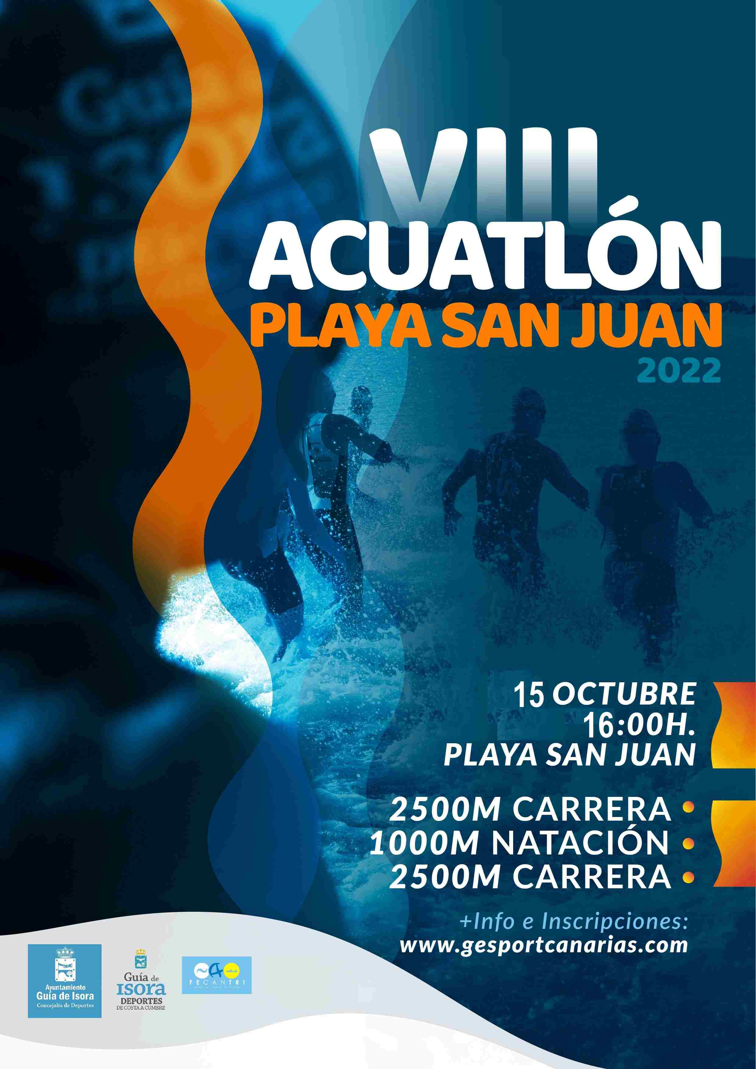 VIII ACUATLÓN PLAYA DE SAN JUAN 2022 - Inscríbete VIII ACUATLÓN PLAYA DE SAN JUAN 2022 - Inscríbete