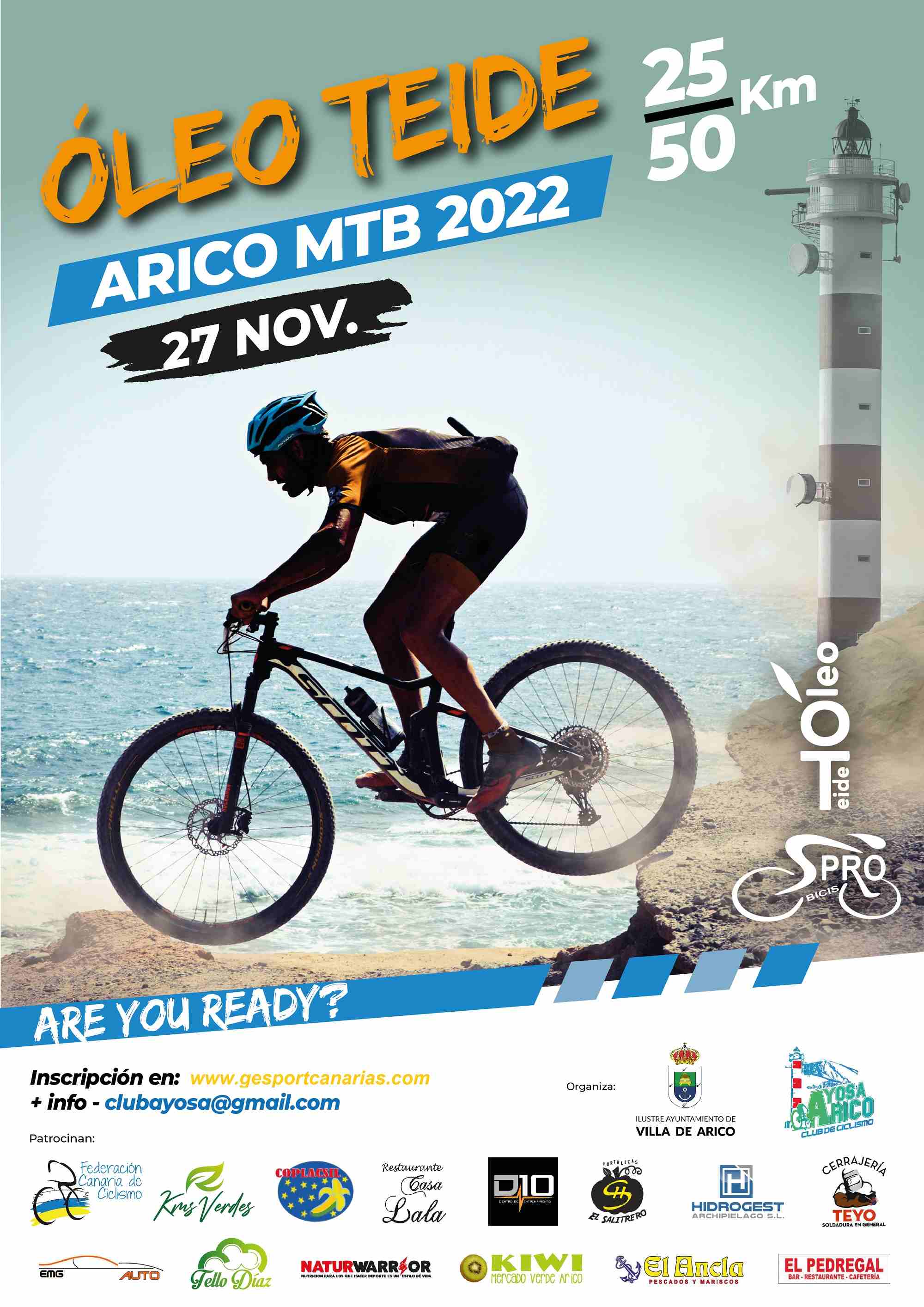 OLEOTEIDE MTB 2022 - Inscríbete