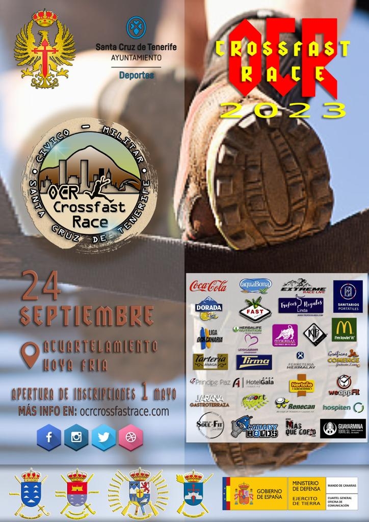 OCR CROSSFAST RACE SANTA CRUZ DE TENERIFE 2023 - Iscriviti OCR CROSSFAST RACE SANTA CRUZ DE TENERIFE 2023 - Iscriviti