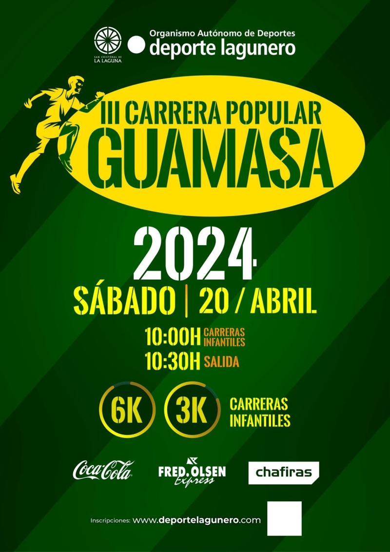 III CARRERA POPULAR GUAMASA 2024 - Inscríbete