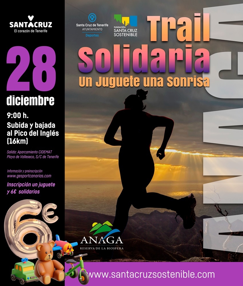 ANAGA TRAIL SOLIDARIA 2024 - Inscríbete ANAGA TRAIL SOLIDARIA 2024 - Inscríbete