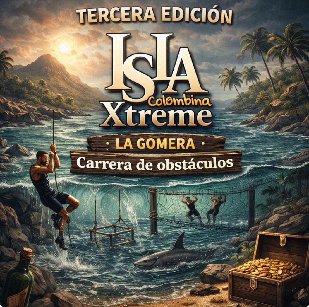Cartel de Isla Colombina Xtreme 2026