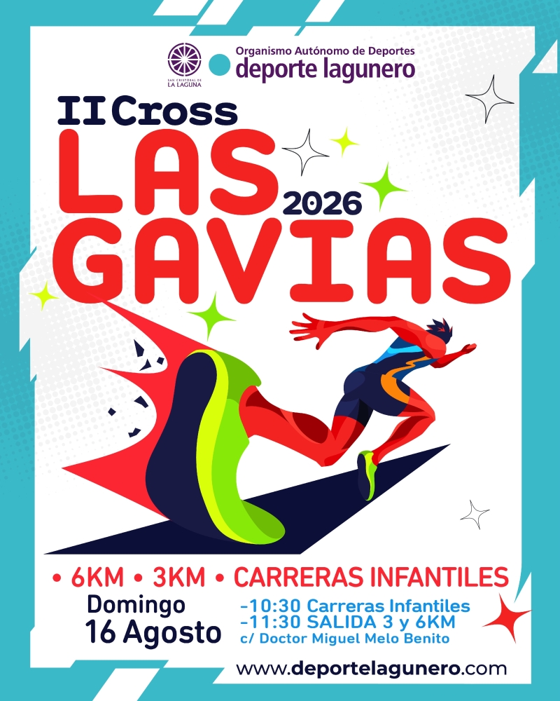 Cartel de Cross Las Gavias 2026