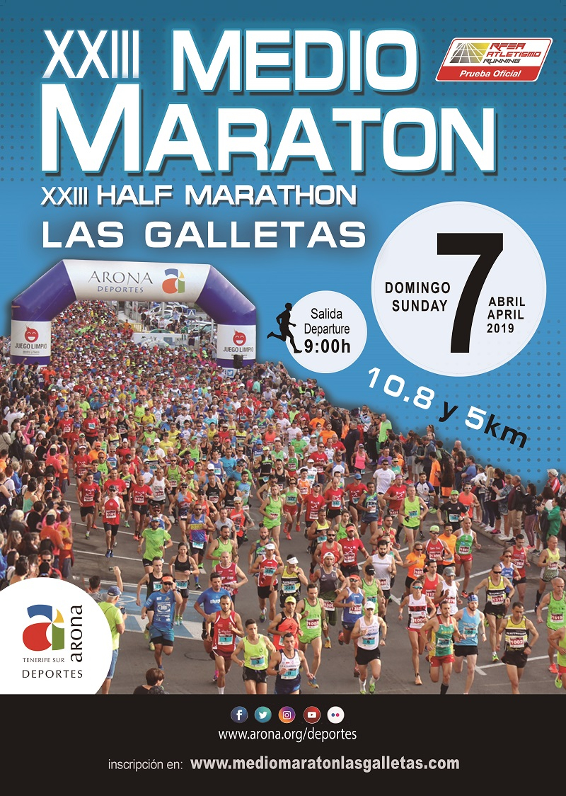 XXIII MEDIO MARATÓN LAS GALLETAS - Inscríbete