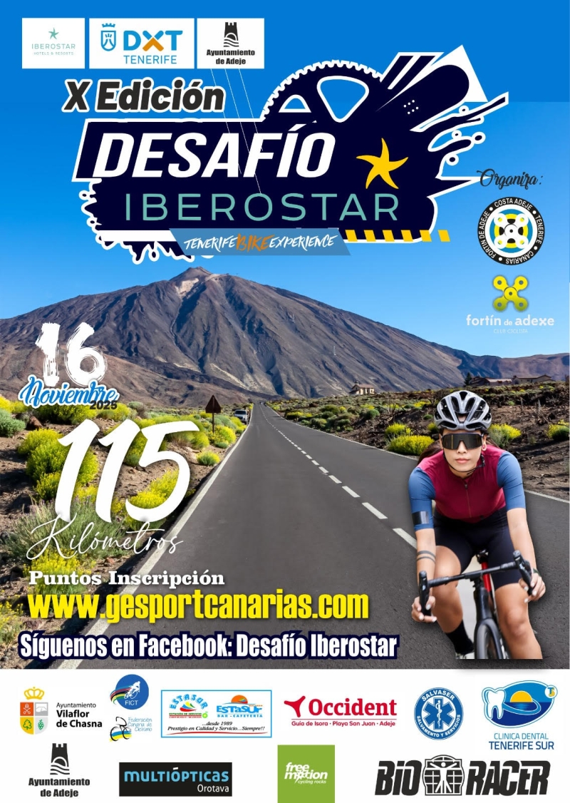 DESAFIO IBEROSTAR TENERIFE BIKE EXPERIENCE 2025