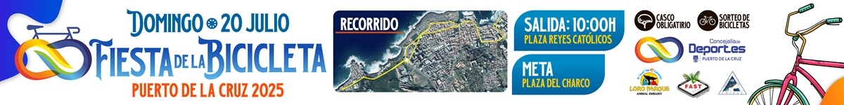 FIESTA DE LA BICICLETA PUERTO DE LA CRUZ