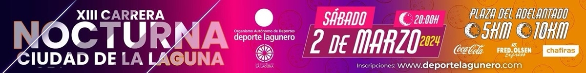 Contacta con nosotros  - XIII CARRERA NOCTURNA CIUDAD DE LA LAGUNA