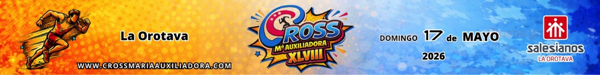 Inscripción  - XLVIII CROSS MARIA AUXILIADORA 2026