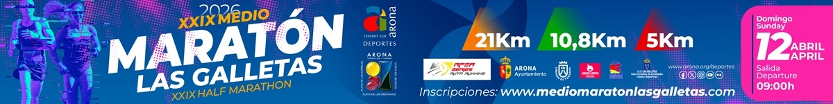 Inscripción  - XXIX MEDIO MARATÓN LAS GALLETAS